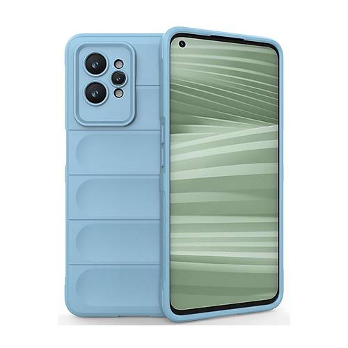 Realme GT2 Pro 5G K�l�f Optimum Silikon - Sky Blue