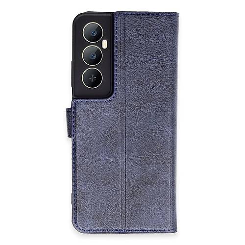 Realme C65 K�l�f Trend S Plus Kapakl� K�l�f - Lacivert