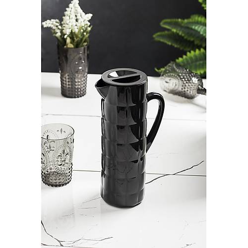 Arkilik Allegra 1,5 Lt Siyah S�rahi (Buzdolab� Kapak Raf�na S��ar)