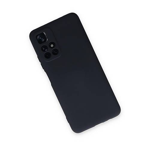 Redmi Note 11T K�l�f Nano i�i Kadife Silikon - Lacivert