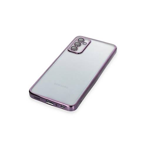 Galaxy M23 K�l�f Razer Lensli Silikon - Mor