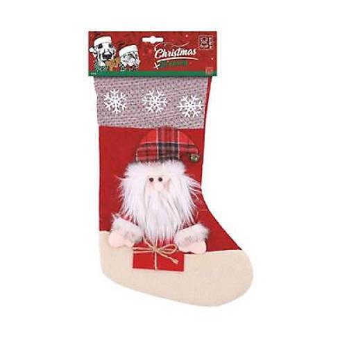 Christmas Stocking Noel �orab� K�pek Oyunca�� 22x46x2 Cm