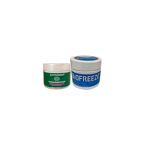 Proctohemo 100 ml Rahatlat�c� + Biofreeze Rahatlat�c� Masaj Kremi 150 ml