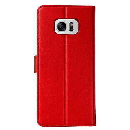 Galaxy S7 Edge Trend S Plus Kapakl� K�l�f - K�rm�z�
