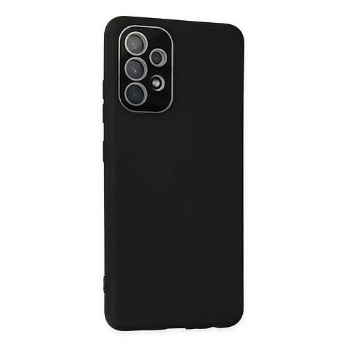 Galaxy A33 5G K�l�f Lansman Glass Kapak - Siyah