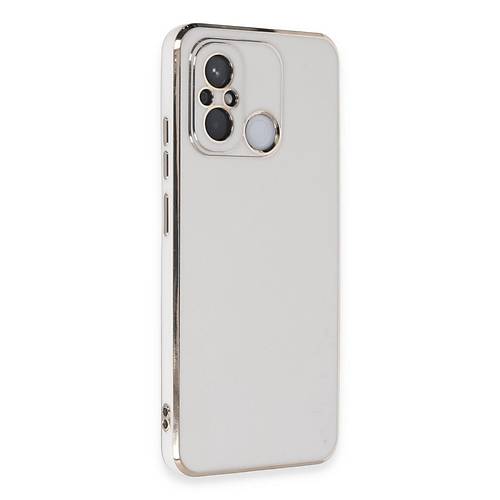 Redmi 12C K�l�f Volet Silikon - Beyaz