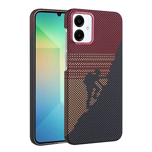 Galaxy A06 Vega Magsafe Kapak - K�rm�z�