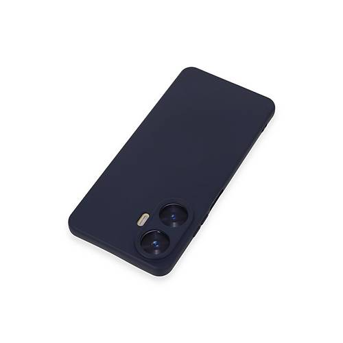 Realme C55 K�l�f Nano i�i Kadife Silikon - Mor