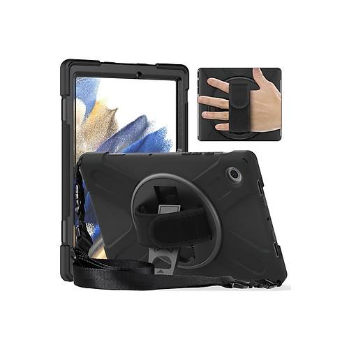 M10 FHD Plus X606F K�l�f Amazing Tablet Kapak - Siyah