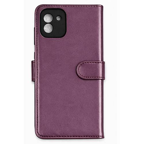 Galaxy A03 Core K�l�f Trend S Plus Kapakl� K�l�f - Mor