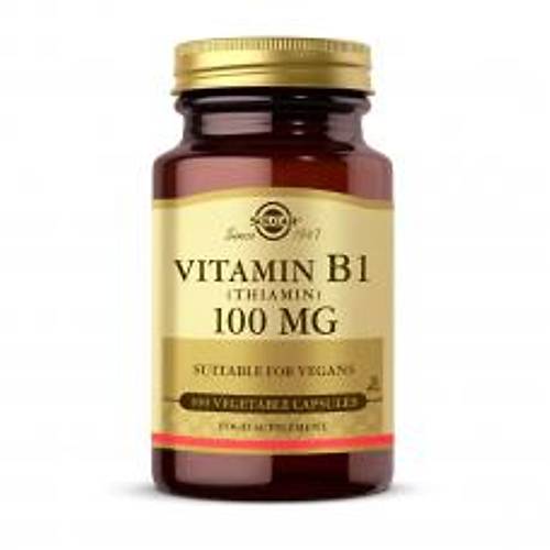 Vitamin B1 (Thiamin) 100 Mg 100 Kaps�l