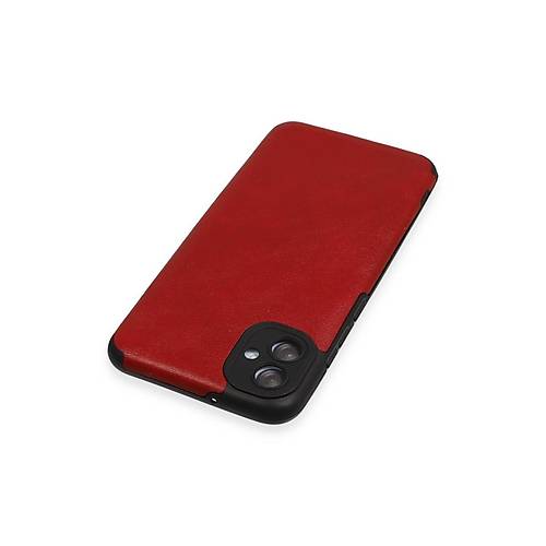 Galaxy A04E K�l�f Loop Deri Silikon - K�rm�z�