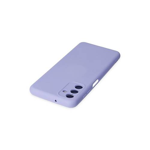 Galaxy A04S K�l�f Nano i�i Kadife Silikon - Lila