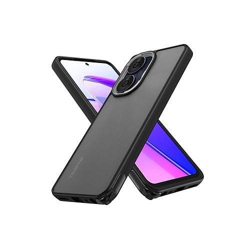 Realme C55 K�l�f Elegant Kapak - Siyah