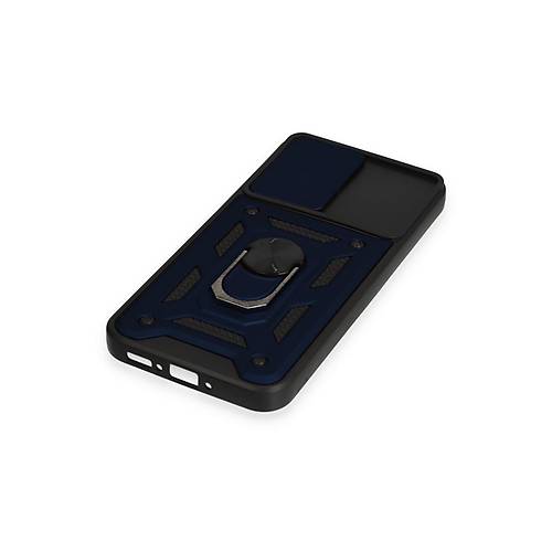 Galaxy A54 5G K�l�f Pars Lens Y�z�kl� Silikon - Lacivert