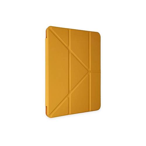 iPad 9.7 (2018) K�l�f Kalemlikli Mars Tablet K�l�f� - Sar�
