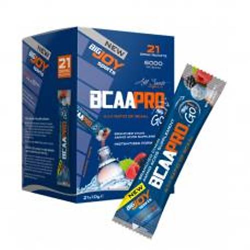 Bcaa Pro Go! 21 Drink Packets Orman Meyveli