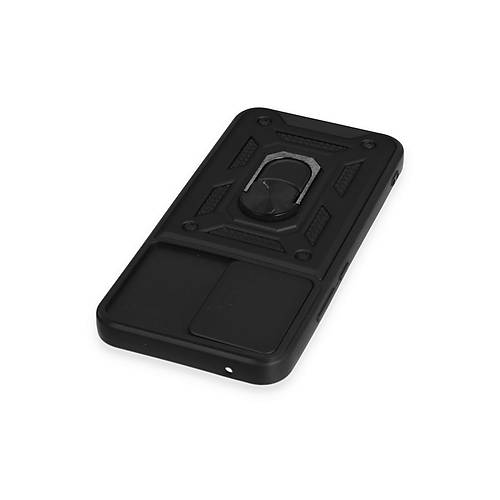 Galaxy A54 5G K�l�f Pars Lens Y�z�kl� Silikon - Siyah