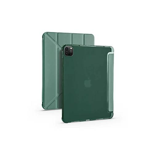 iPad Mini 5 K�l�f Tablet Smart K�l�f - Koyu Ye�il