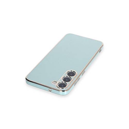 Galaxy S23 K�l�f Volet Silikon - A��k Ye�il