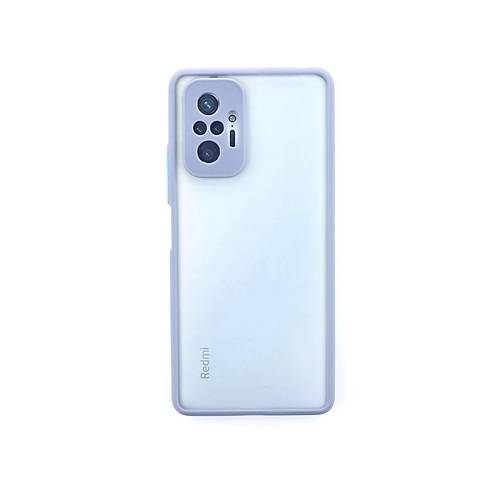 Redmi Note 10 Pro K�l�f Montreal Silikon Kapak - Gri