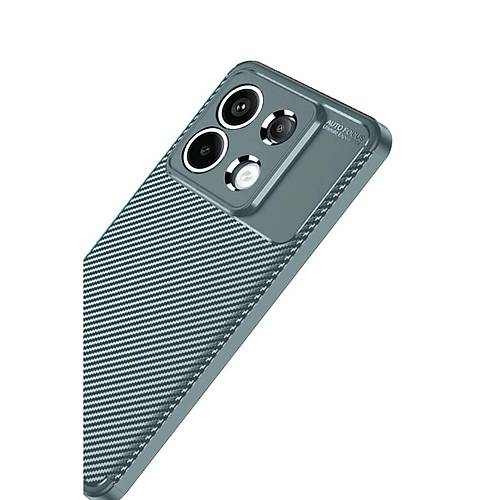 Redmi Note 13 Pro 4G K�l�f Auto Focus Karbon Kapak - Gri