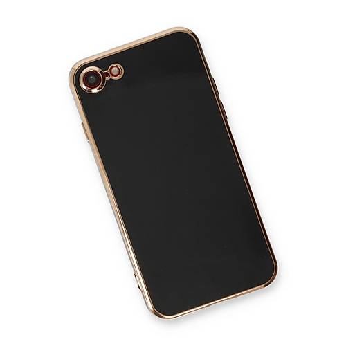 iPhone 7 K�l�f Volet Silikon - Siyah