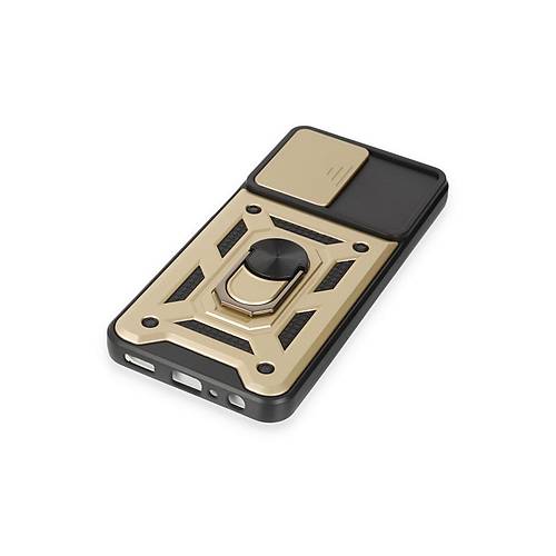 Galaxy M14 5G K�l�f Pars Lens Y�z�kl� Silikon - Gold