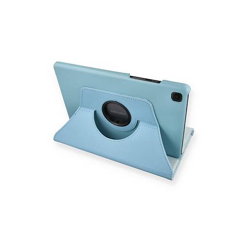 Galaxy T500 Tab A7 10.4 K�l�f 360 Tablet Deri K�l�f - Turkuaz