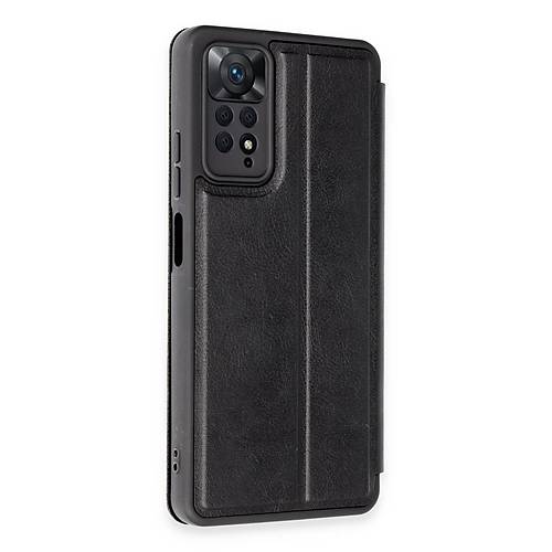 Redmi Note 12 Pro 4G K�l�f Flip Cover - Siyah