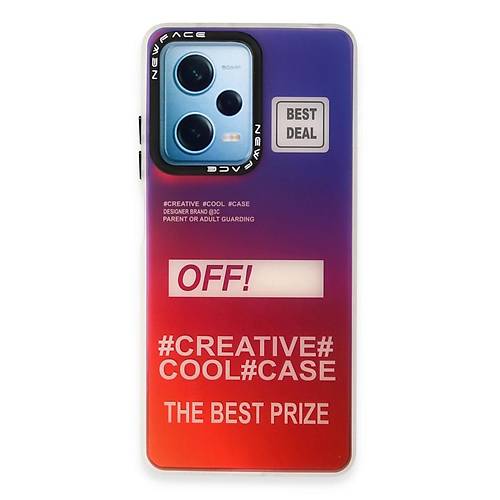 Redmi Note 12 4G K�l�f Estoril Desenli Kapak - Estoril - 9