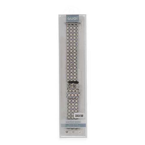 Watch 42mm Karo Motif Kordon - Lila