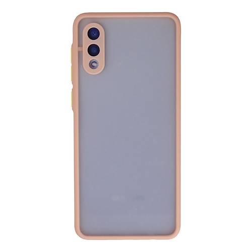 Galaxy A02 K�l�f Montreal Silikon Kapak - Pembe