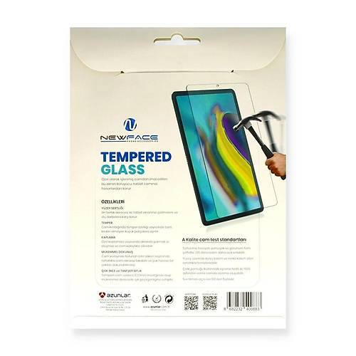 Universal 6.8 Tablet Cam Ekran Koruyucu