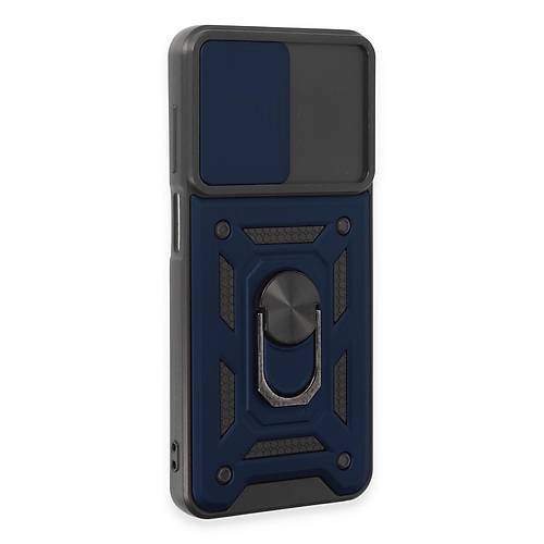 Galaxy M14 5G K�l�f Pars Lens Y�z�kl� Silikon - Lacivert