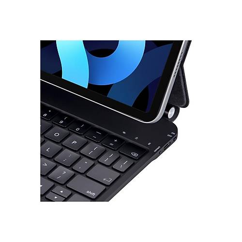 iPad Pro 12.9 (2022) K�l�f X9 Magic Manyetik Klavyeli Tablet K�l�f� - Siyah