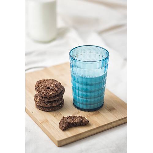 Allegra Aquamarin Akrilik Bardak | 400 ml Su, Me�rubat ve Sunum Barda�� | Cam De�ildir | K�r�lmaya Dayan�kl� Tekli