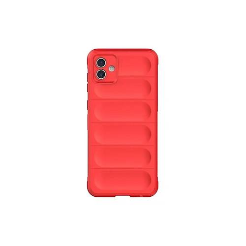 Galaxy A06 K�l�f Optimum Silikon - K�rm�z�