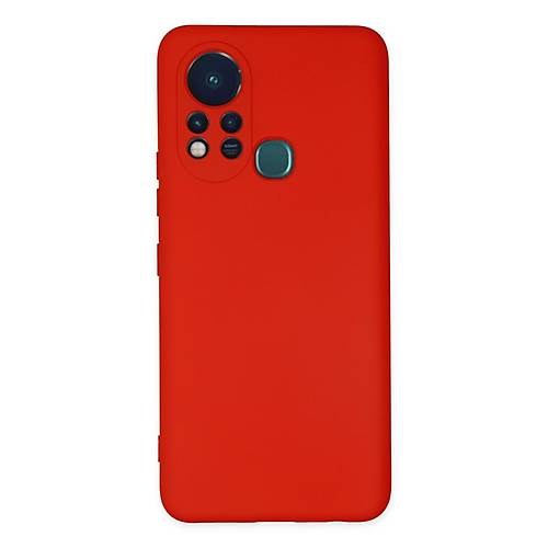 Hot 11s K�l�f Nano i�i Kadife Silikon - K�rm�z�
