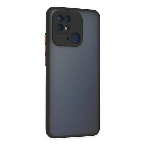 Redmi 10C K�l�f Montreal Silikon Kapak - Siyah