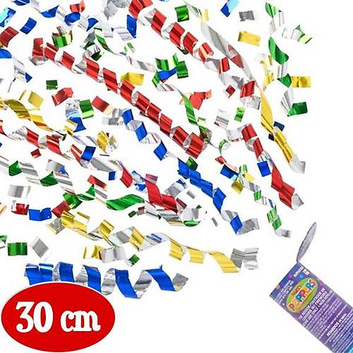 Kar���k Renkli Konfeti 30 cm