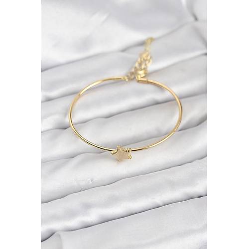 Y�ld�z Model Gold Renk Kad�n Bileklik