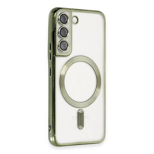 Galaxy S22 K�l�f Kross Magneticsafe Kapak - Koyu Ye�il