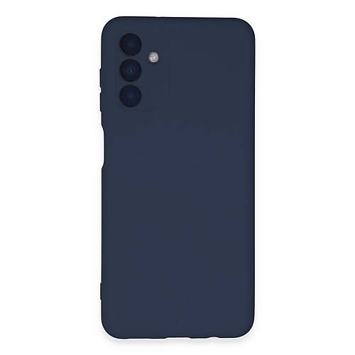 Galaxy A24 4G K�l�f Nano i�i Kadife Silikon - Lacivert