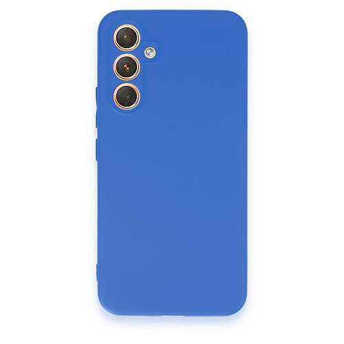 Galaxy A54 5G K�l�f First Silikon - Mavi
