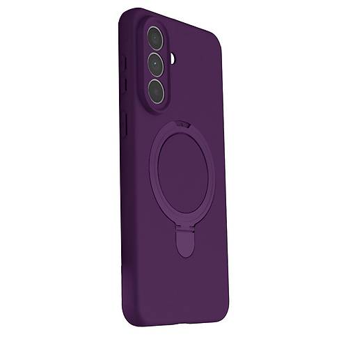 Galaxy A57 5G Regal Magsafe Standl� Kapak - Derin Mor