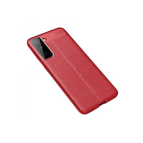 Galaxy S21 K�l�f Auto Focus Kapak - K�rm�z�
