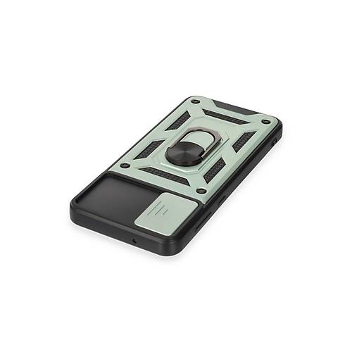 Galaxy A04E K�l�f Pars Lens Y�z�kl� Silikon - Ye�il