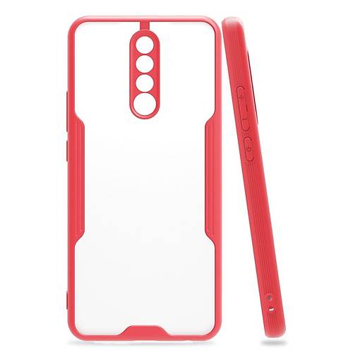 Redmi Note 8 Pro K�l�f Platin Silikon - Pembe
