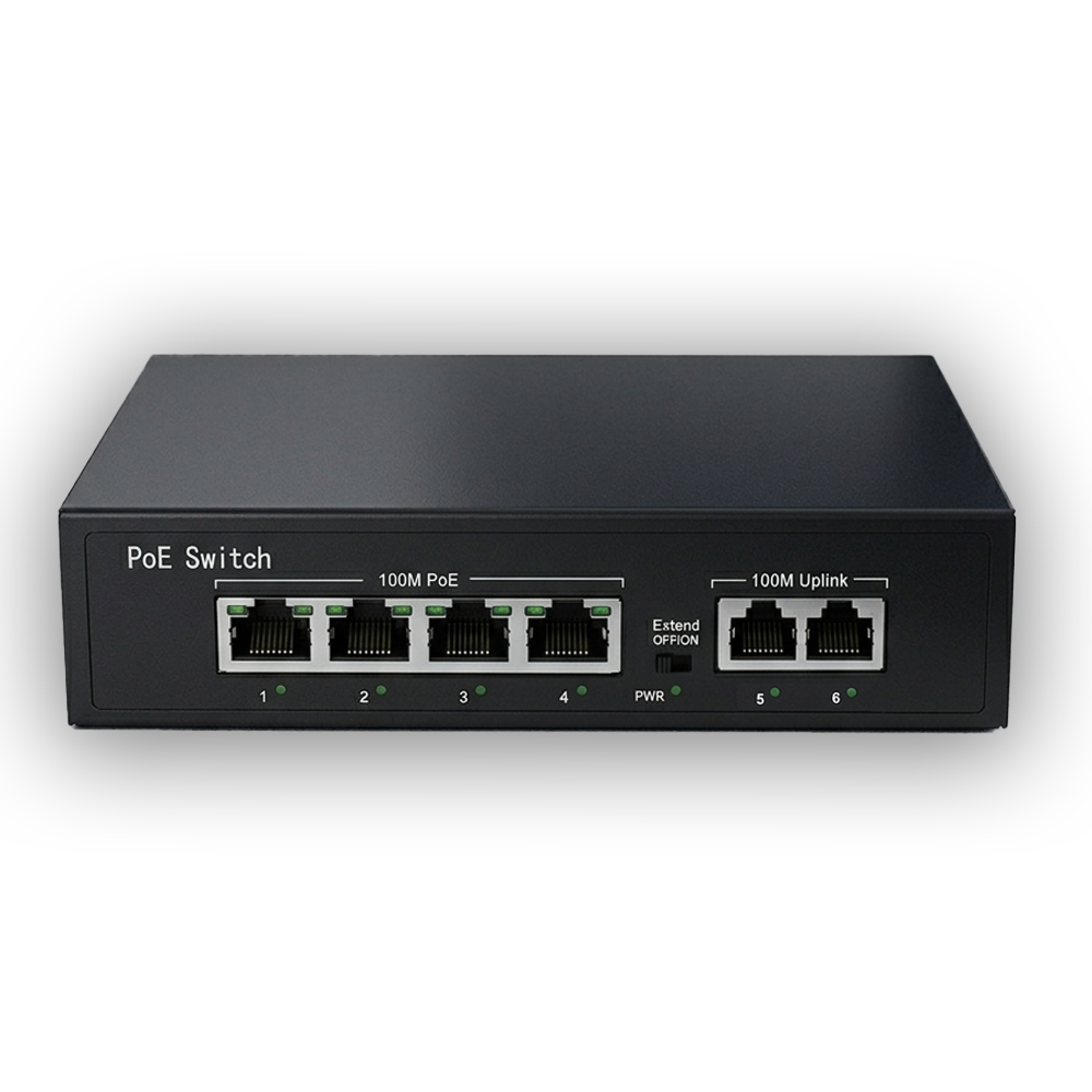 RS-4P2 4+2 PoE Switch